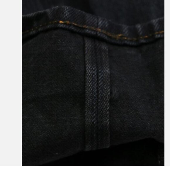 Levi's 505 W38 L34 1967 Vintage Clothing LVC Selvedge Men's Jeans Black New - Picture 10 of 15